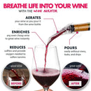 Wine Aerator Pourer with Gift Box Fast Red Wine Air Infusion Single or Three Piece Set - 3-Piece Aerator Set