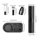 5-Piece Electric Wine Opener Set with Charging Base