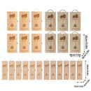 6pcs Red Wine Wooden Gift Box Packaging Storage Box for Wine Bottle Gifts - Single pull-out