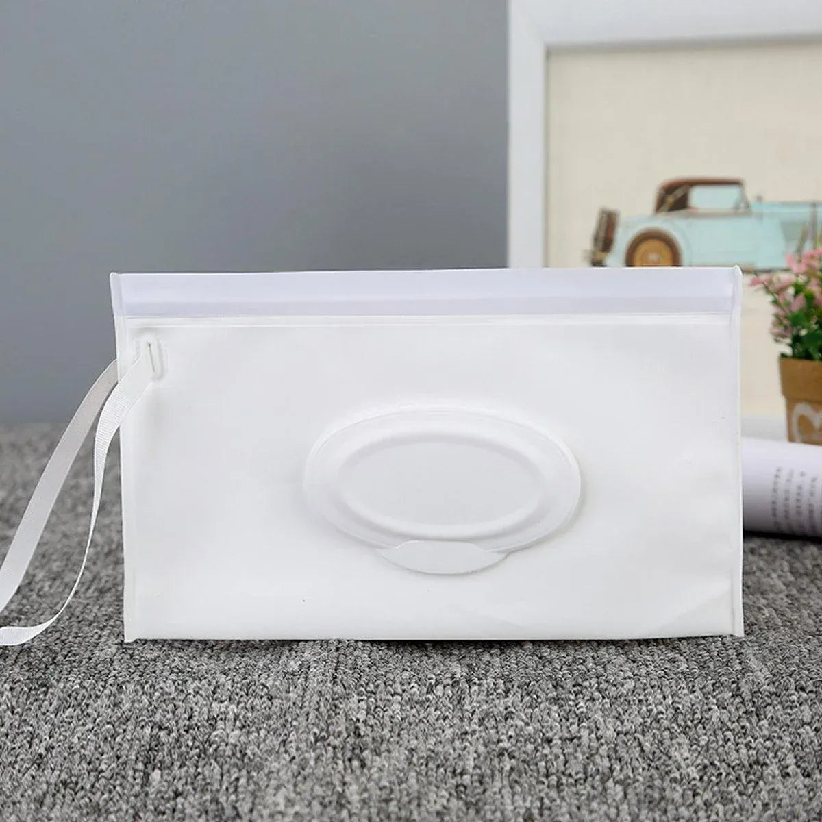 5PCS Dispenser Travel Wet Wipe Bag Pouch Portable Tissue Case Holder