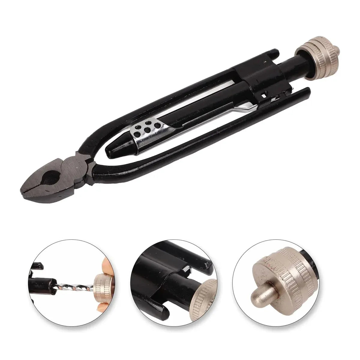 6 Inch Lock Wire Twisting Pliers Aviation Motorcycle Fuse Grip Tool