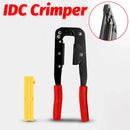 IDC Crimping Plier Tool For Flat Ribbon Cable Connector Installation PC Repair