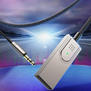 Wireless Bluetooth 5.0 Receiver Dongle Car Aux 3.5Mm Adapter Cable