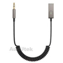 Wireless Bluetooth 5.0 Receiver Dongle Car Aux 3.5Mm Adapter Cable