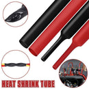 Grade Marine Heat Shrink Tubing 3:1 Wire Sleeve Glue Inside Fast Wrap Insulation Black 5M - 25.4mm*5M