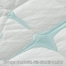 Hotel Mattress Protector Bed Top Cover Waterproof Fitted Sheet Bedroom Hygiene - 137x190cm