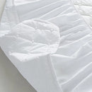 Hotel Mattress Protector Bed Top Cover Waterproof Fitted Sheet Bedroom Hygiene - 137x190cm