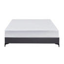 Waterproof Mattress Protector Fitted Sheet Bed Cover for Single King Single Double Queen - 137x190cm