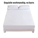 Waterproof Mattress Protector Fitted Sheet Bed Cover for Single King Single Double Queen - 137x190cm