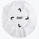 Waterproof Mattress Protector Fitted Sheet Bed Cover for Single King Single Double Queen - 137x190cm