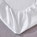 Waterproof Mattress Protector Fitted Sheet Bed Cover for Single King Single Double Queen - 152x203cm