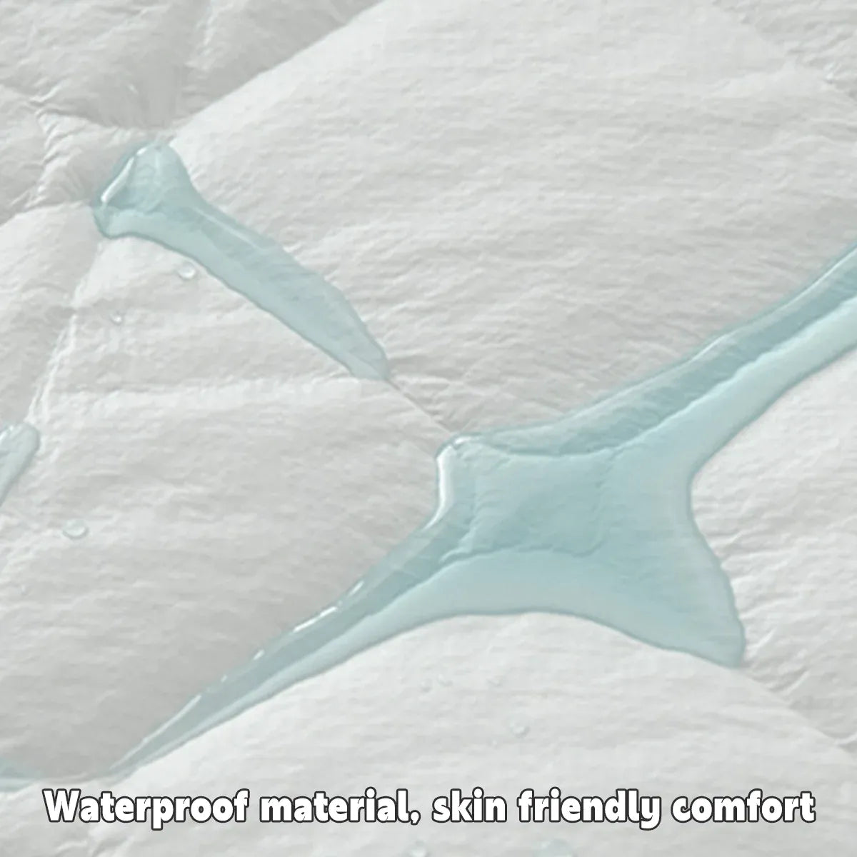 Hotel Mattress Protector Bed Top Cover Waterproof Fitted Sheet Bedroom Hygiene - 91x190cm