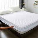 Hotel Mattress Protector Bed Top Cover Waterproof Fitted Sheet Bedroom Hygiene - 91x190cm
