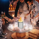 Outdoor Portable Wood Stove Low Smoke Solid Fuel Camping Cooking Heater