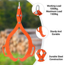 Heavy Duty Wood Handling Hook Log Lifting Clamp For Loading Unloading Sturdy