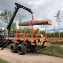 Heavy Duty Wood Handling Hook Log Lifting Clamp For Loading Unloading Sturdy