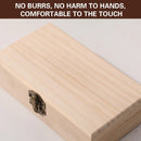 Large Capacity Solid Wood Essential Oil Storage Box 25 Grid Organizer Durable