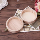 Wooden Storage Boxes Set of 6 with Flip Lids Jewelry Organizer Rustic Vintage AU