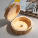 Wooden Storage Boxes Set of 6 with Flip Lids Jewelry Organizer Rustic Vintage AU