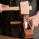 DIY Leather Craft Tools Square Solid Wood Hammer Mallet for Leatherworking