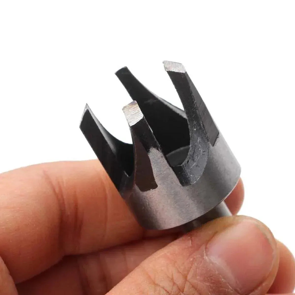 8 PCS Wood Plug Hole Cutter Dowel Maker Cutting Tools Shank Drill Bits With Box