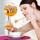 30PCS Mini Wooden Honey Dipper Stick for Honey Jar Dispense Drizzle Party Favors - 100PCS
