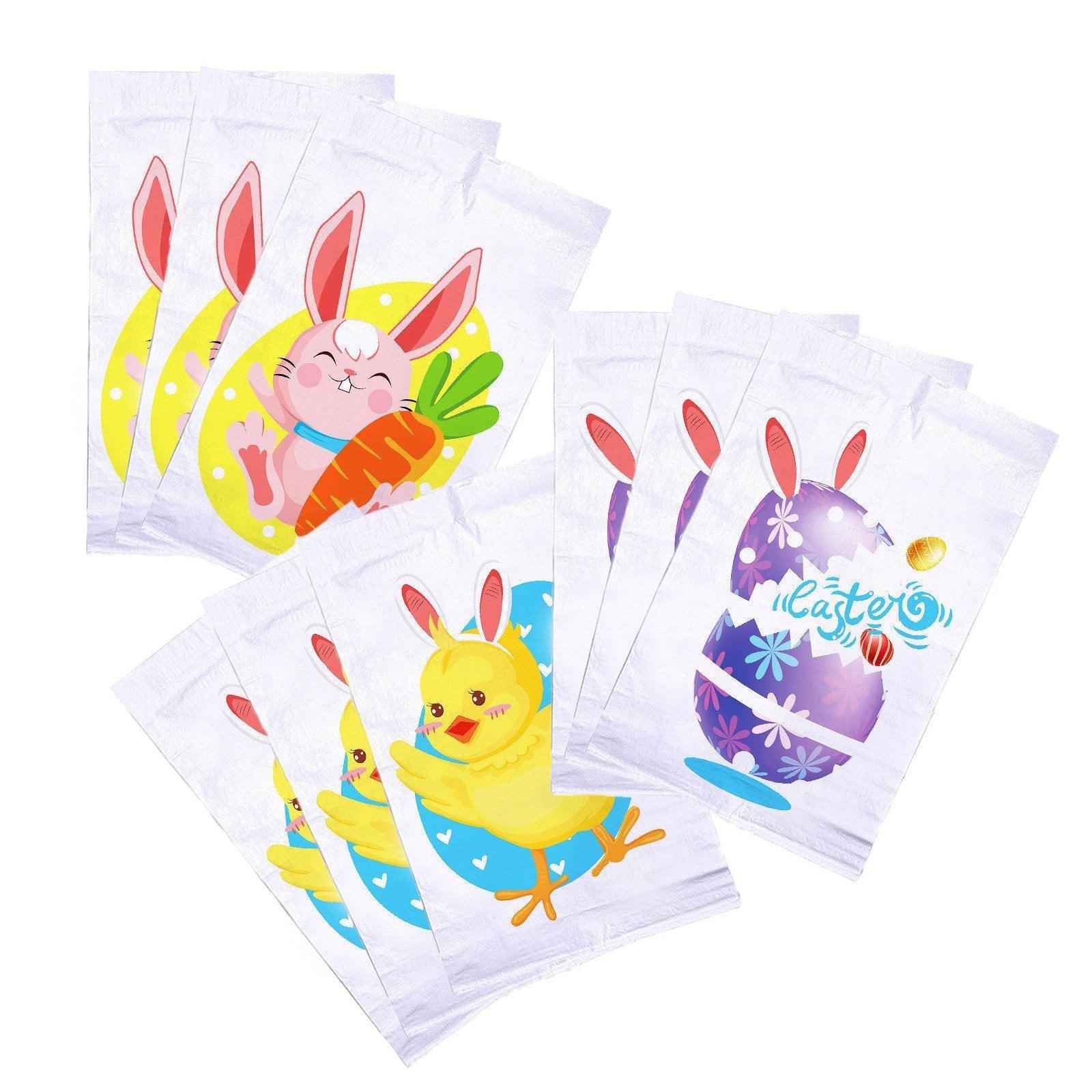 Jumping Sack Race Bags 5pcs Set for Outdoor Garden Party Family Group Activity Game - Chick