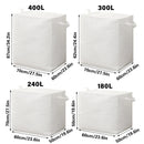 Large Capacity Moving Bag Packing Quilt Storage Luggage Clothing Organizer Tote - 240L