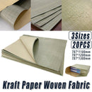 Heavy Steel Duty Kraft Paper Woven Fabric Composite for Book Furniture Packaging - 787-1100mm
