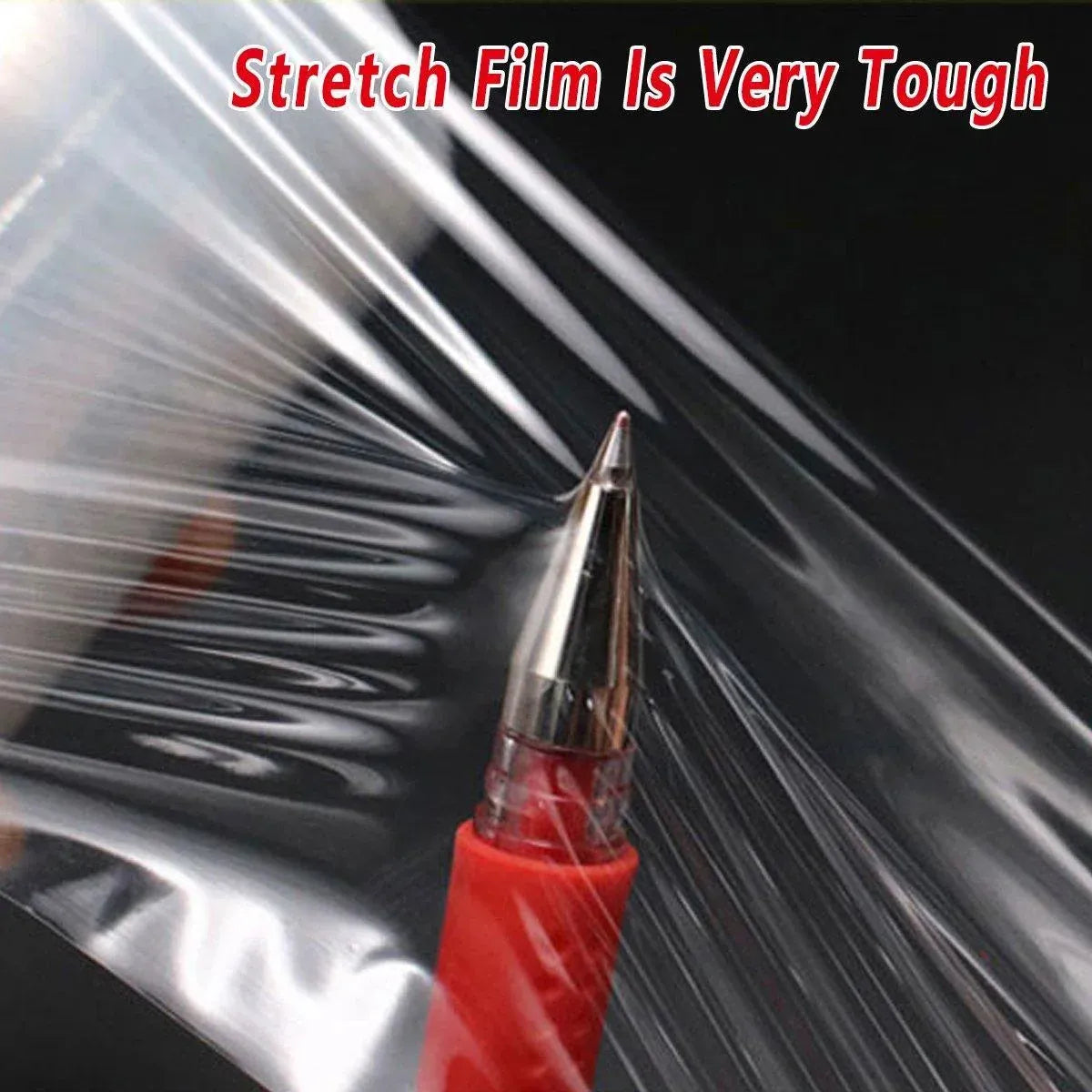 Mini Stretch Wrap Handle Film for Packaging Clear Plastic Roll Shrink Wrap Roll