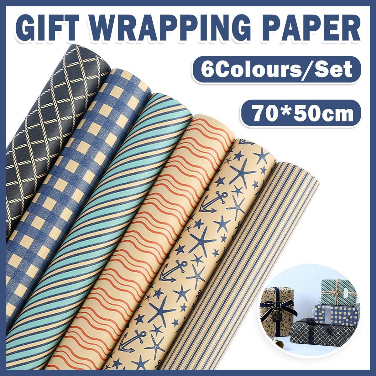 70x50cm Wrapping Paper Gift Packaging Decorative Craft Paper Birthday Wedding