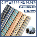 70x50cm Wrapping Paper Gift Packaging Decorative Craft Paper Birthday Wedding