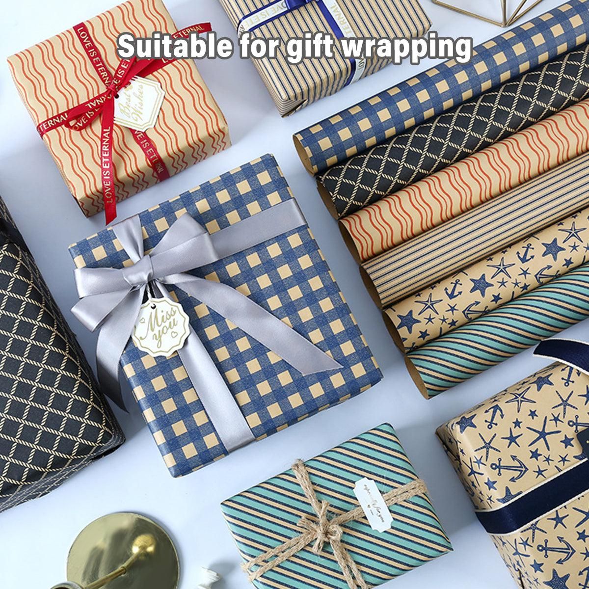 70x50cm Wrapping Paper Gift Packaging Decorative Craft Paper Birthday Wedding