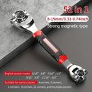 52-in-1 Universal Socket Wrench Multi-Function Multi-Angle Rotary Wrench Tool