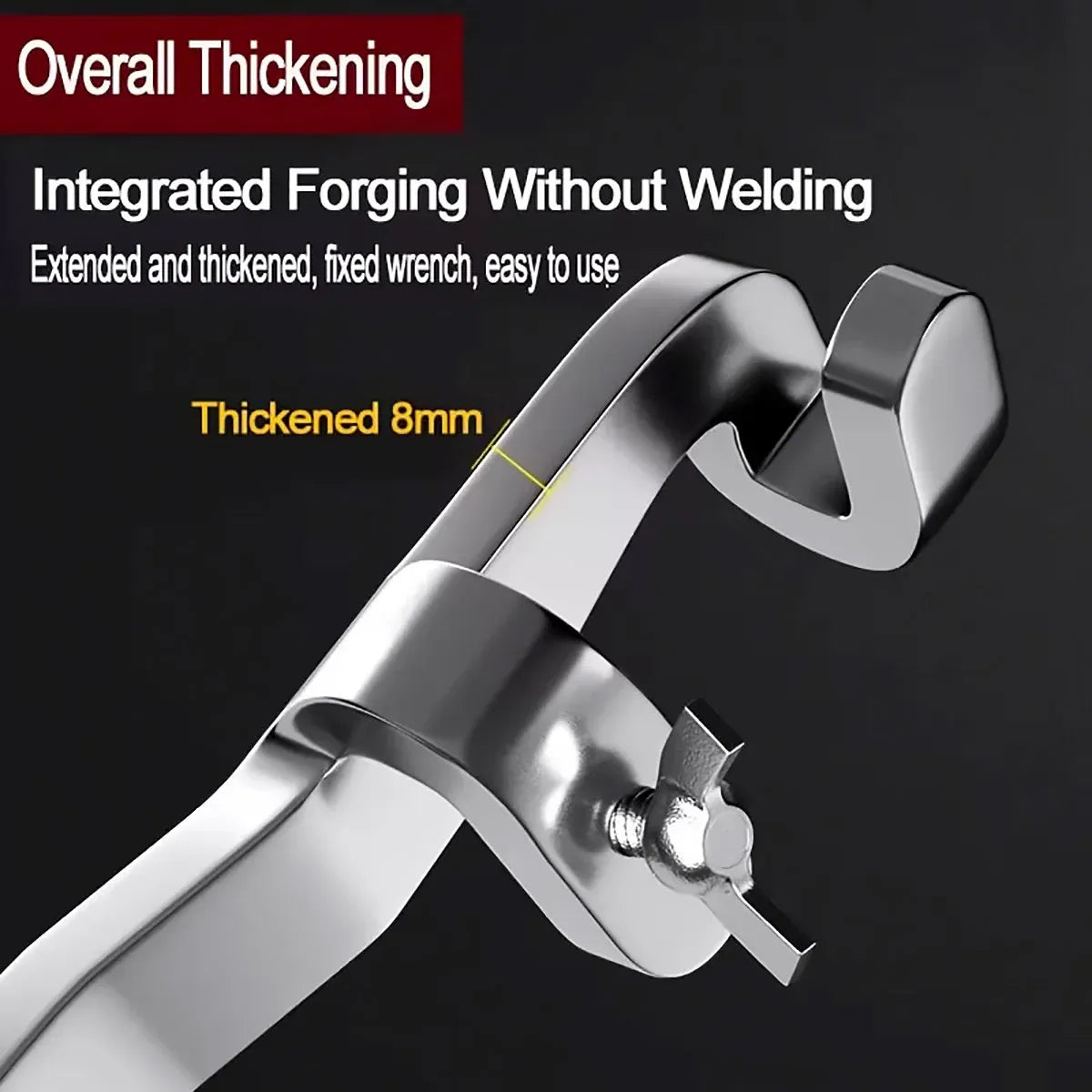 Wrench Extension Force Rod 40cm Long Power Bar for Car Repair Bolt Removal Use