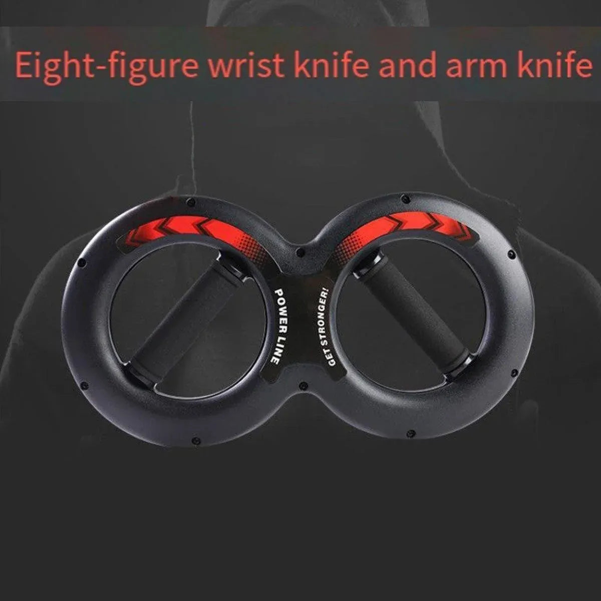 Multifunctional Arm Strength Grip Wrist Power Device Fitness Hand Grip Enhancer - 15kg
