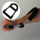 Adjustable 3Level Wrist Strengthener Grip Strength Trainer for Hand Exercise Use - Silver