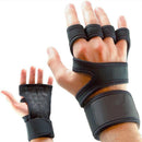 Weight Lifting Training Gloves Women Men Fitness Sports Body Building Gym Gloves - L
