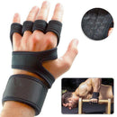 Weight Lifting Training Gloves Women Men Fitness Sports Body Building Gym Gloves - L