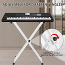 White Electronic Keyboard Stand Electronic Keyboard Stand for Home Studio