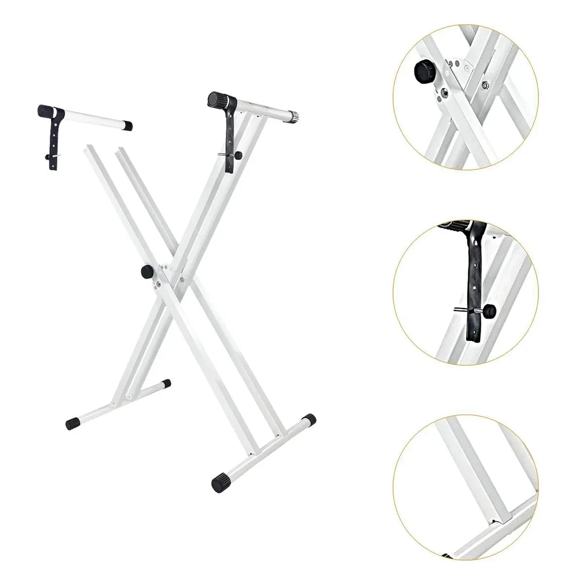 White Electronic Keyboard Stand Electronic Keyboard Stand for Home Studio