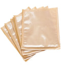 500PCS Transparent Food Greaseproof Bag Sandwich Donut Bread Packaging Pouch - Cowhide 21X25CM
