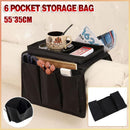 6 Pocket Couch Organizer Remote Storage Holder Sofa Chair Arm Control Rest bag