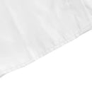White Girls Peter Pan Collar Long Sleeve School Shirt with two button Adjustable Cuff - XL