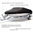 Boat Cover Model Waterproof Outdoor Yacht Dust Protector Hull Shield Blue Tarp - 530x290cm