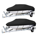 Boat Cover Model Waterproof Outdoor Yacht Dust Protector Hull Shield Blue Tarp - 700x320cm
