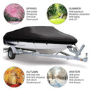 Boat Cover Model Waterproof Outdoor Yacht Dust Protector Hull Shield Blue Tarp - 700x320cm