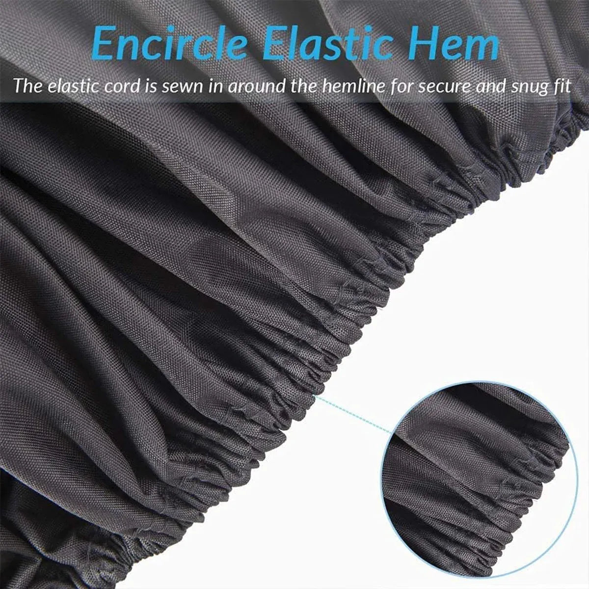 Boat Cover Model Waterproof Outdoor Yacht Dust Protector Hull Shield Blue Tarp - 700x320cm