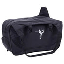 Yoga Mat Bag Large Capacity Sports Backpack Casual Gym Travel Print Backpack - Black