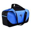 Yoga Mat Bag Large Capacity Sports Backpack Casual Gym Travel Print Backpack - Blue